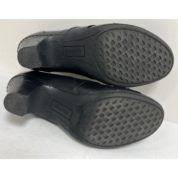COBB HILL BY NEW BALANCE WOMEN'S COMFORT Black LEATHER SHOES SIZE US‎ 7M - Picture 5 of 9